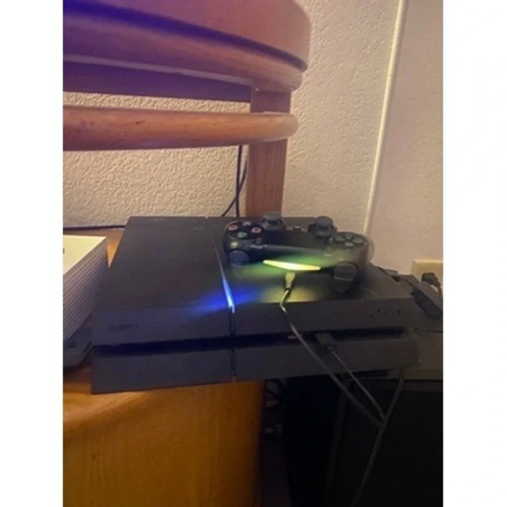 Sony PlayStation 4 PS4 Console 500GB Black with DualShock 4 Controller Tested